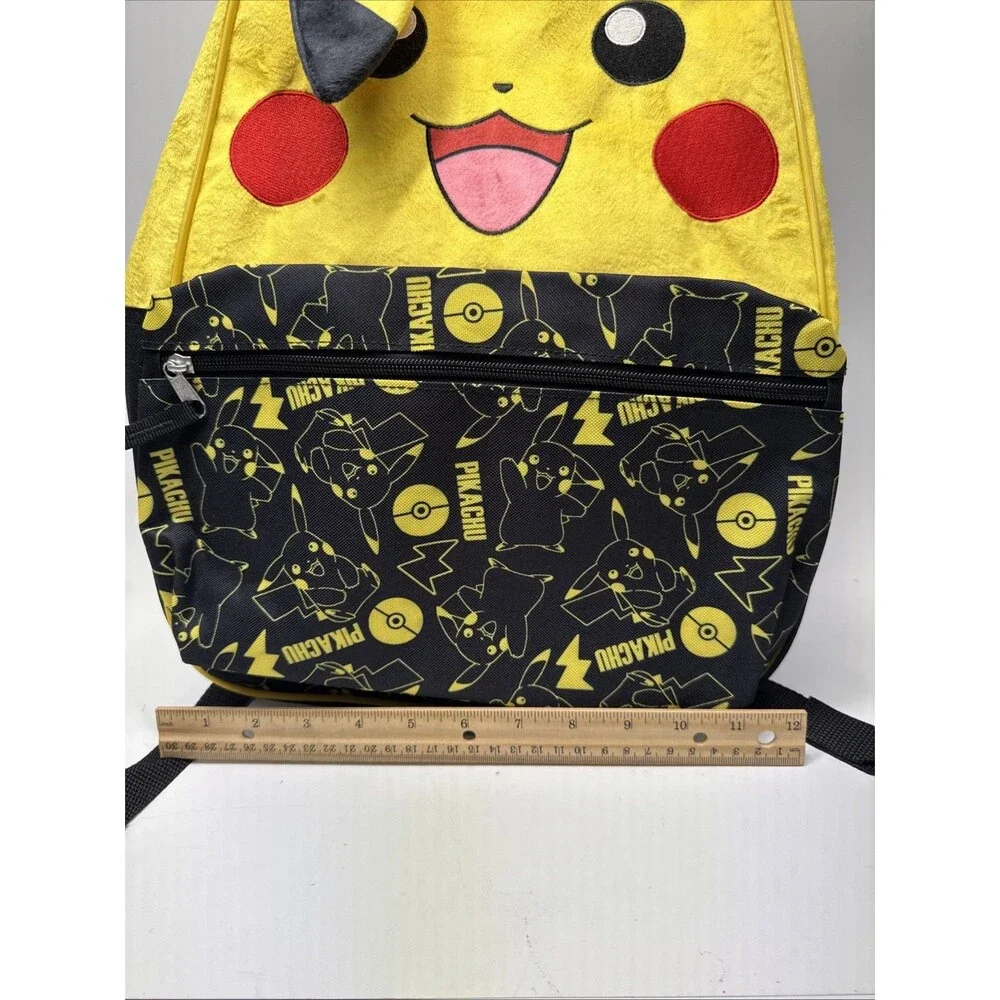 Pokemon  Pikachu School Backpack Book Bag Boys Girls 16